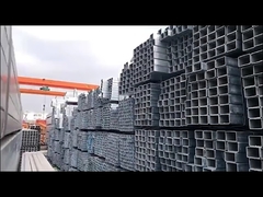 En S355jr Galvanized Square Tubing MTC Hot Dip Galvanized Square Tube
